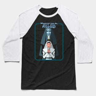 Nun Parody Book Cover Baseball T-Shirt